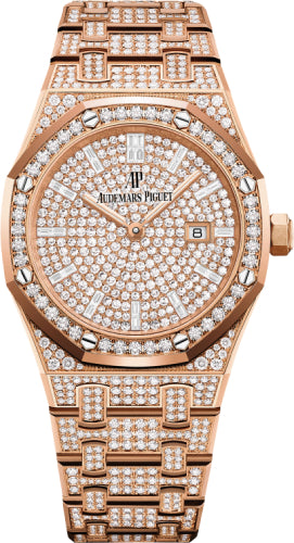 Pre-owned Audemars Piguet Royal Oak 33 mm — 67652OR.ZZ.1265OR.01