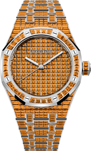 Pre-owned Audemars Piguet Royal Oak Selfwinding 37 mm — 15554BC.SE.1274BC.01