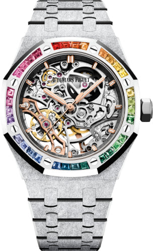 Pre-owned Audemars Piguet Royal Oak Frosted 37 mm — 15468BC.YG.1259BC.01-B