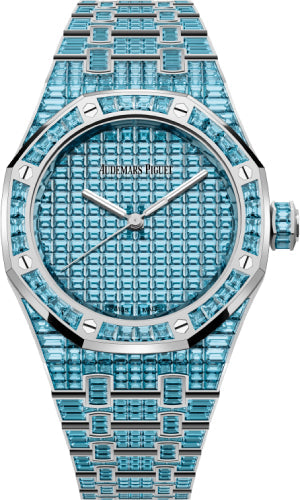 Pre-owned Audemars Piguet Royal Oak Selfwinding 37 mm — 15554BC.TO.1274BC.01