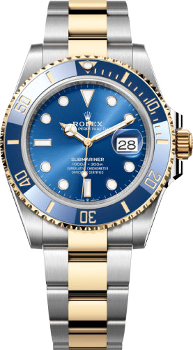 Pre-owned Rolex Submariner Date Yellow 41 mm — 126613LB