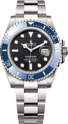 Pre-owned Rolex Submariner "Cookie Monster" 41 mm — 126619LB
