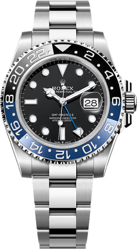 Pre-owned Rolex GMT-Master II 40mm 40 mm — 126710BLNR-OB
