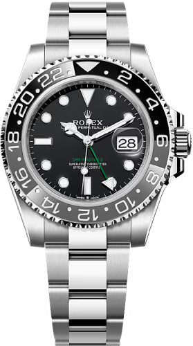 Pre-owned Rolex GMT-Master II 40mm 40 mm — 126710GRNR-OB