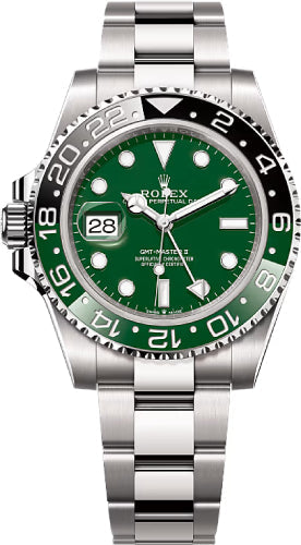 Pre-owned Rolex GMT-Master II "Sprite" 40 mm — ES-126729VTNR-OB