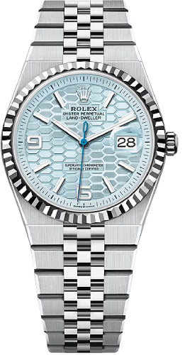 Pre-owned Rolex Land-Dweller 36 Platinum 36 mm — ES-127236_PBFJ