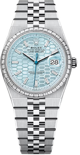 Pre-owned Rolex Land-Dweller 36 Platinum 36 mm — ES-127286TBR_PBDFJ