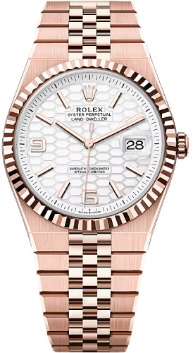 Pre-owned Rolex Land-Dweller 40 Everose 40 mm — ES-127335-ERWFJ