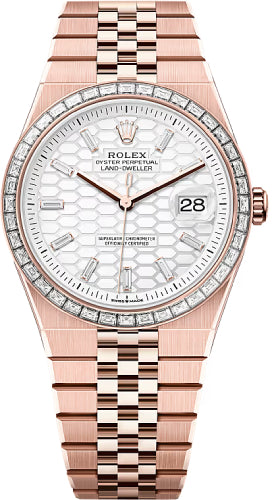 Pre-owned Rolex Land-Dweller 40 Everose 40 mm — ES-127385TBR-ERWDFJ