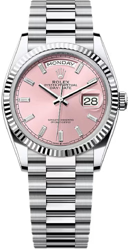 Pre-owned Rolex Day-Date 36 36mm 36 mm — 128236-Pik