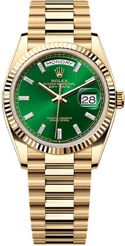 Pre-owned Rolex Day-Date 36 36mm 36 mm — 128238-BGredia
