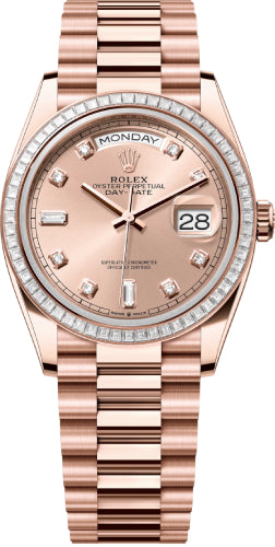Pre-owned Rolex Day-Date 36 36mm 36 mm — 128395TBR-Rosdb