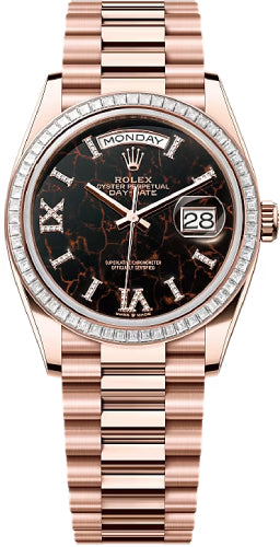 Pre-owned Rolex Day-Date 36 36mm 36 mm — 128395TBR-Eisen