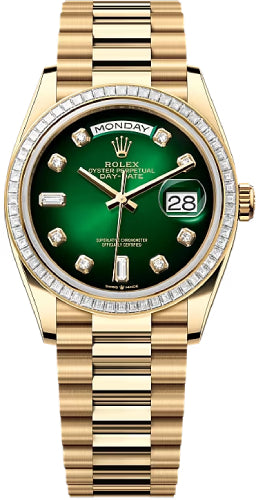 Pre-owned Rolex Day-Date 36 36mm 36 mm — 128398TBR-Greomd