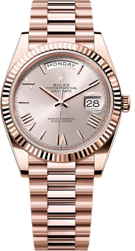 Pre-owned Rolex Day-Date 40 40mm 40 mm — 228235-SuRom