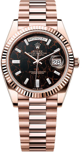 Pre-owned Rolex Day-Date 40 40mm 40 mm — 228235-EiDia