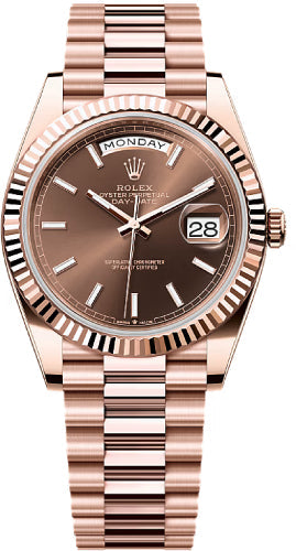 Pre-owned Rolex Day-Date 40 40mm 40 mm — 228235-CSk