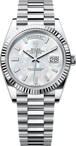 Pre-owned Rolex Day-Date 40 40mm 40 mm — 228236-Wmopdia