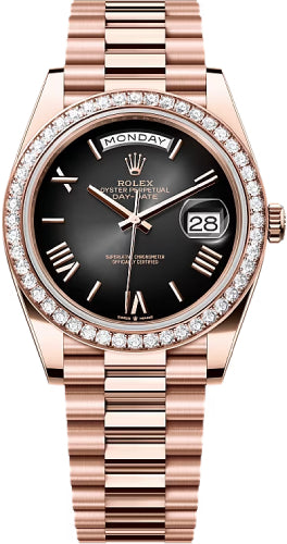 Pre-owned Rolex Day-Date 40 40mm 40 mm — 228345RBR-SlOm