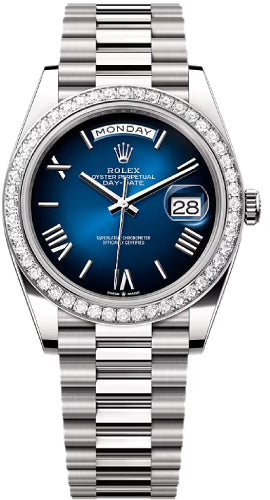 Pre-owned Rolex Day-Date 40 40mm 40 mm — 228349RBR