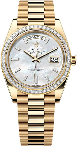 Pre-owned Rolex Day-Date 40 40mm 40 mm — 228398TBR-Whmop