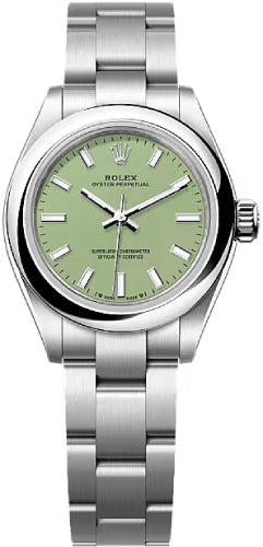 Pre-owned Rolex Oyster Perpetual 28 28 mm — ES-276200-PGrn