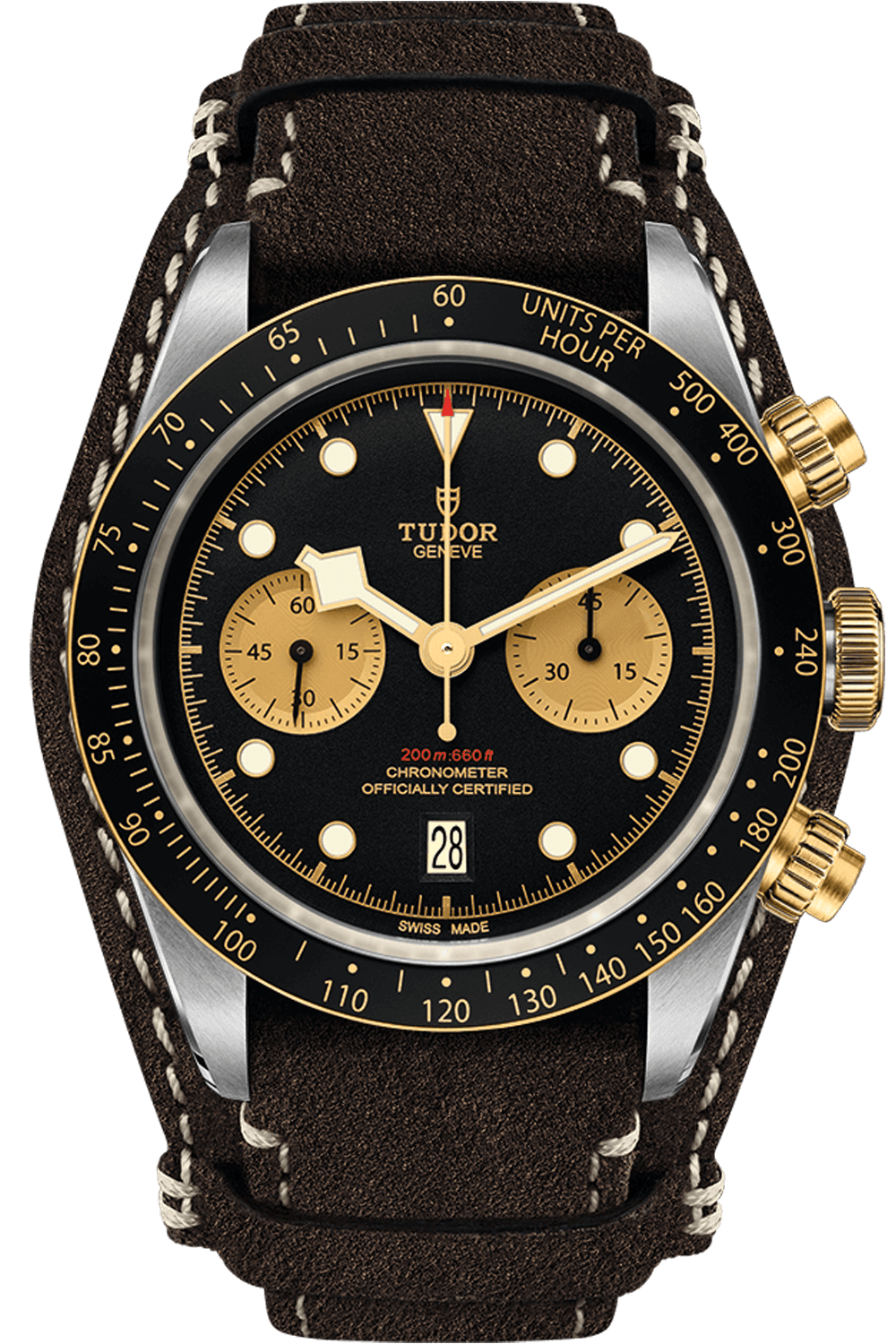 Tudor Black Bay Chrono S&G 41mm Steel Yellow Gold Black Dial M79363N-0002