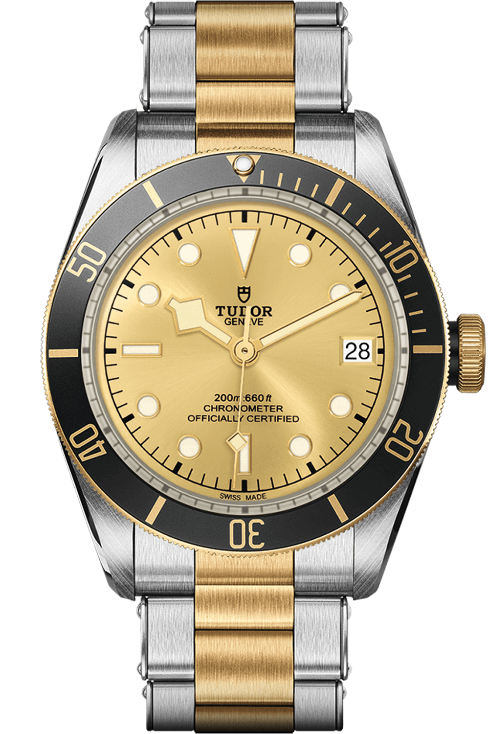 Tudor Black Bay S&G 41mm Steel Yellow Gold Champagne Dial M79733N-0004