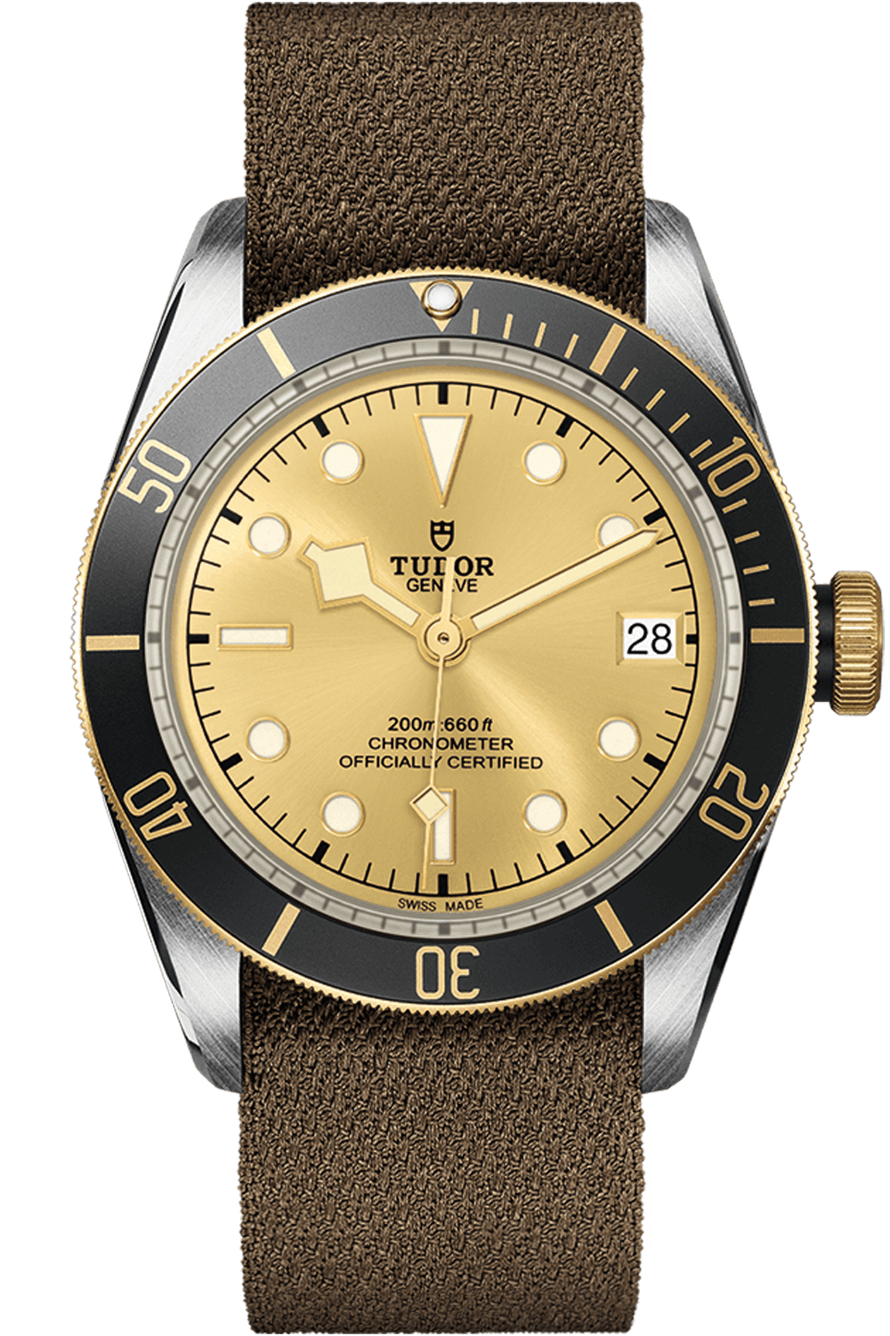 Tudor Black Bay S&G 41mm Steel Yellow Gold Champagne Dial M79733N-0006