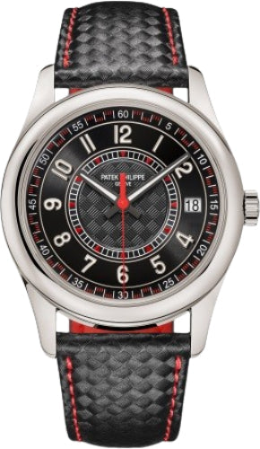 Pre-owned Patek Philippe Calatrava Date Sweep 40 mm — 6007G-010