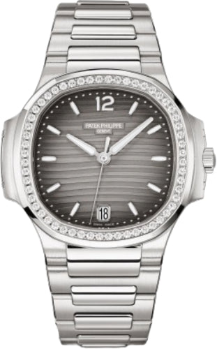 Pre-owned Patek Philippe Nautilus Ladies Stainless 35.2 mm — 7118/1200A-011