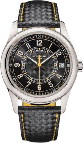 Pre-owned Patek Philippe Calatrava Date Sweep 40 mm — 6007G-001