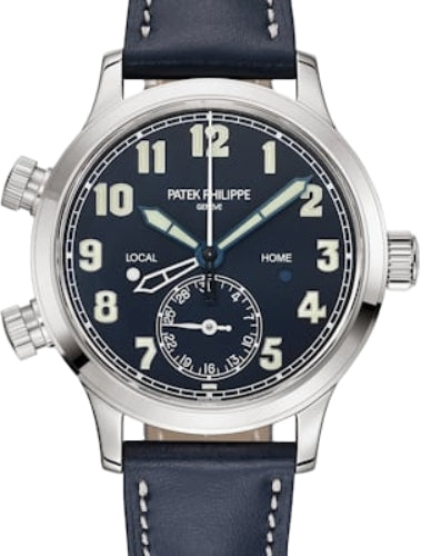 Pre-owned Patek Philippe Complications Calatrava Pilot 37.5 mm — 7234G-001