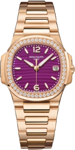Pre-owned Patek Philippe Nautilus Date Sweep 32 mm — 7010/1R-013