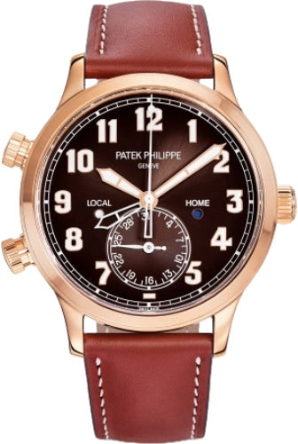 Pre-owned Patek Philippe Complications Calatrava Pilot 42 mm — 5524R-001
