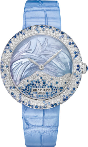 Pre-owned Patek Philippe Calatrava Haute Joaillerie 36 mm — 4899/901G-001