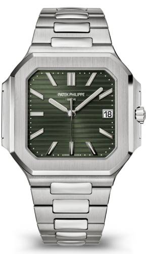 Pre-owned Patek Philippe Cubitus Date Sweep 45 mm — ES-5821/1A-001