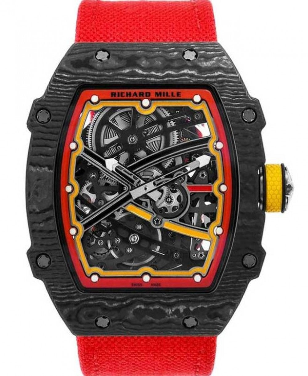 Richard Mille RM67-02 Automatic Extra Flat Alexander Zverev Carbon TPT watch