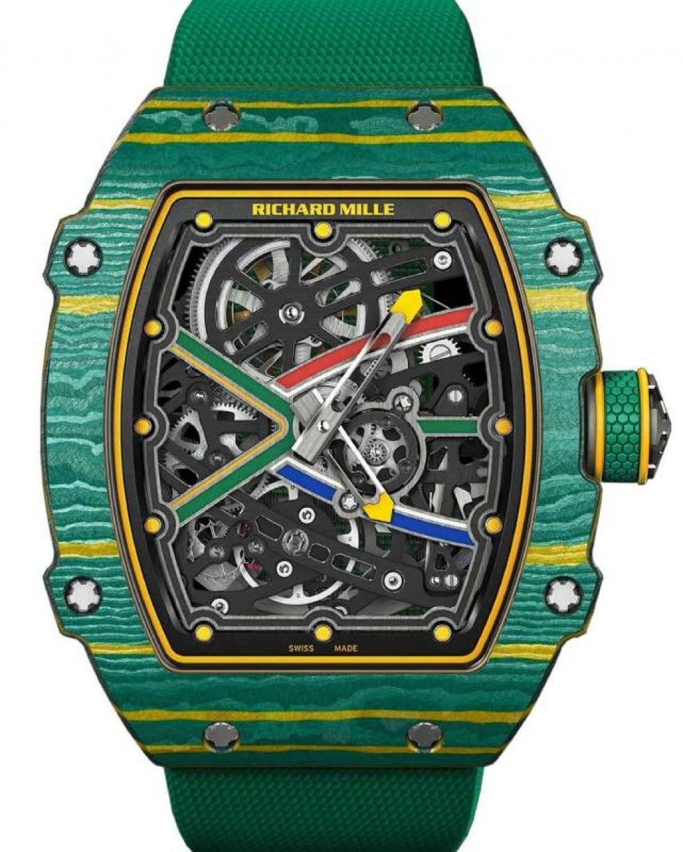 Richard Mille RM67-02 Extra Flat Carbon TPT Wayde van Niekerk Green watch