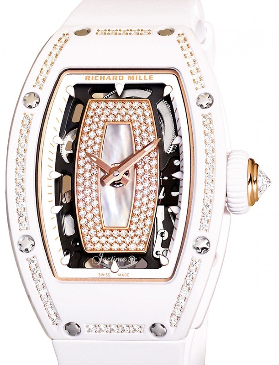 Pre-owned Richard Mille  — GLJ-RM07-01WHTD