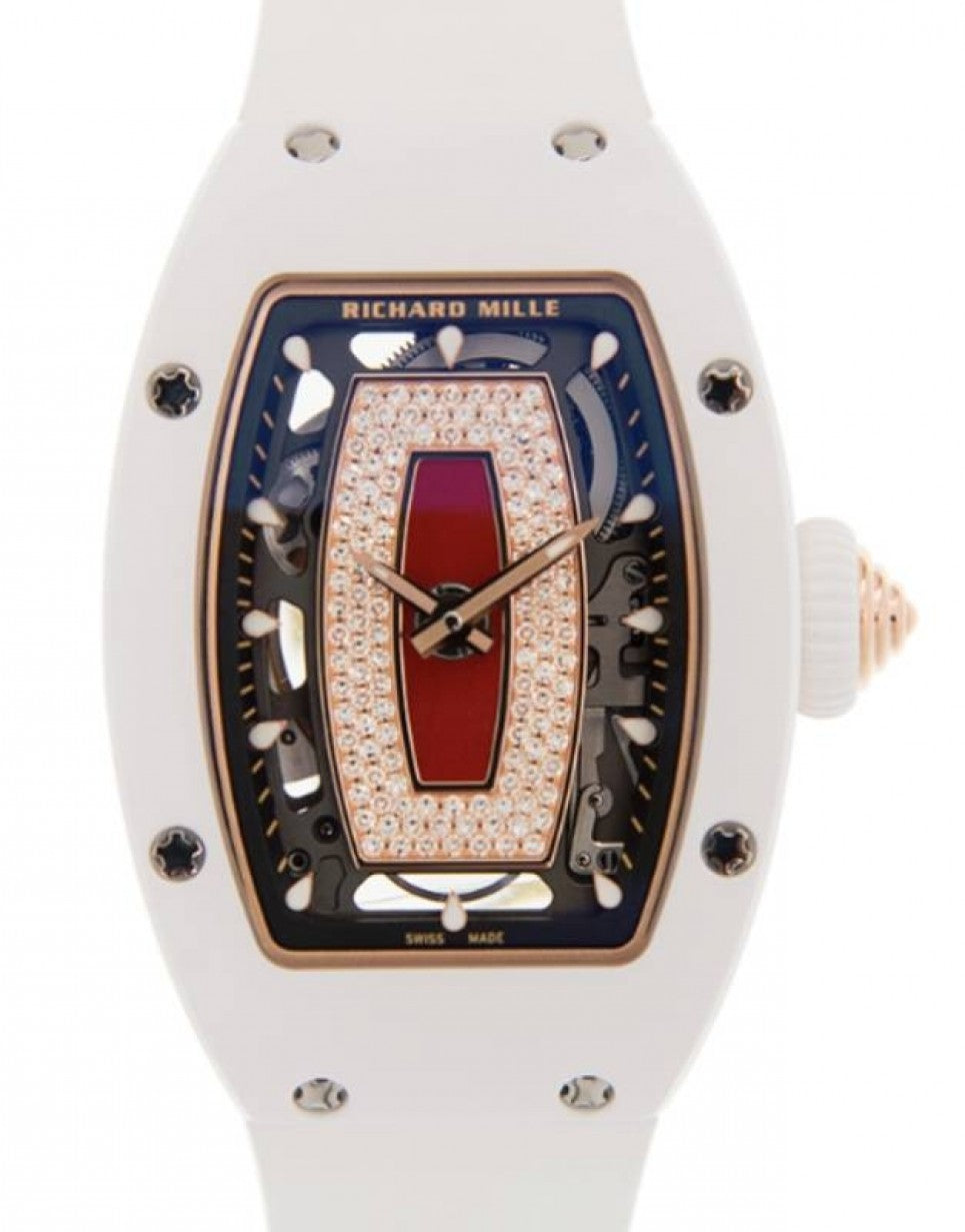 Pre-owned Richard Mille Ceramic Diamond Jasper — GLJ-RM07-01CJP
