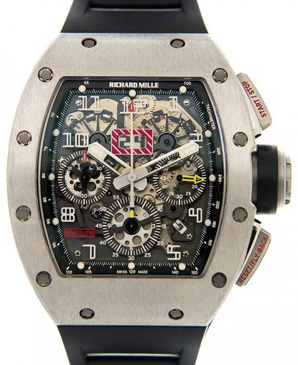 Pre-owned Richard Mille "Felipe Massa" Titanium — GLJ-RM011FMTI