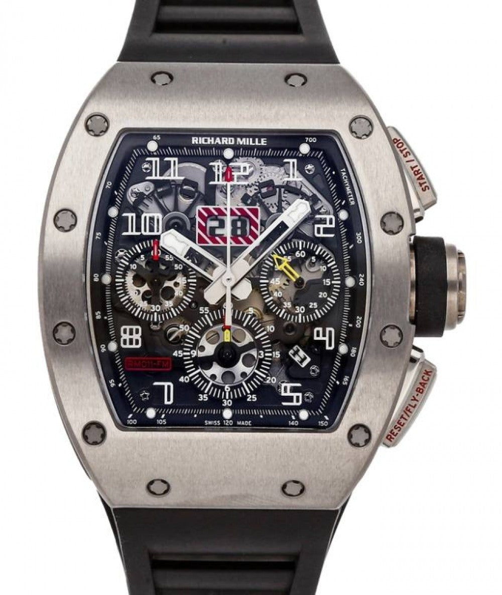 Pre-owned Richard Mille Flyback Chronograph "Felipe — GLJ-RM011FM1
