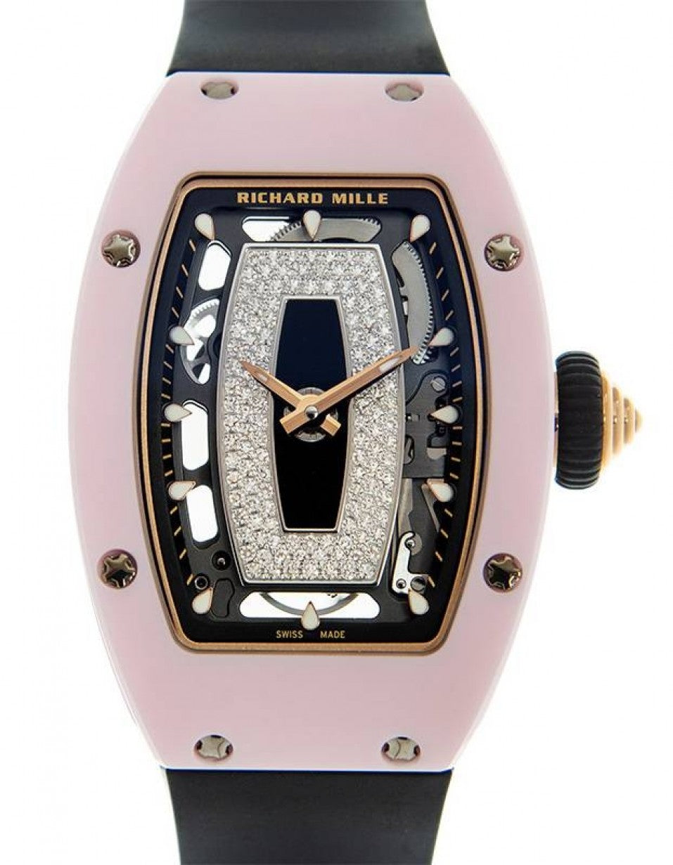 Pre-owned Richard Mille Lady Ceramic Diamond — GLJ-RM07-01CM