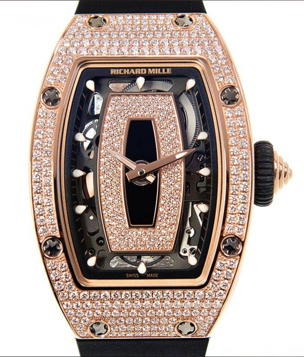 Pre-owned Richard Mille Lady Rose Gold — GLJ-RM07-01O