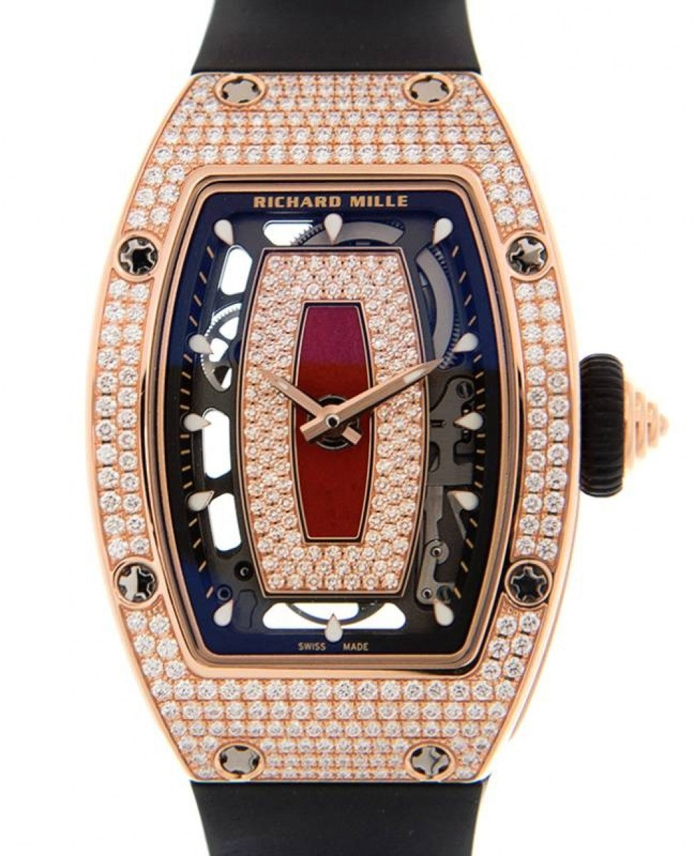 Pre-owned Richard Mille Lady Rose Gold — GLJ-RM07-01J