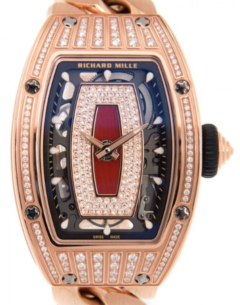 Pre-owned Richard Mille Lady Rose Gold — GLJ-RM07-01RGJ