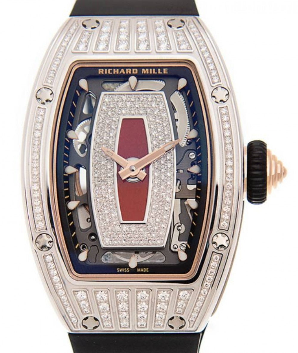 Pre-owned Richard Mille Lady White Gold — GLJ-RM07-01WGMJ