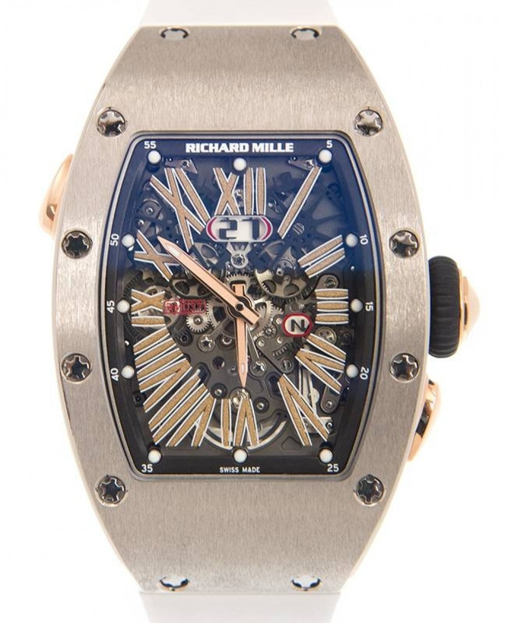 Pre-owned Richard Mille Lady White Gold — GLJ-RM037WG