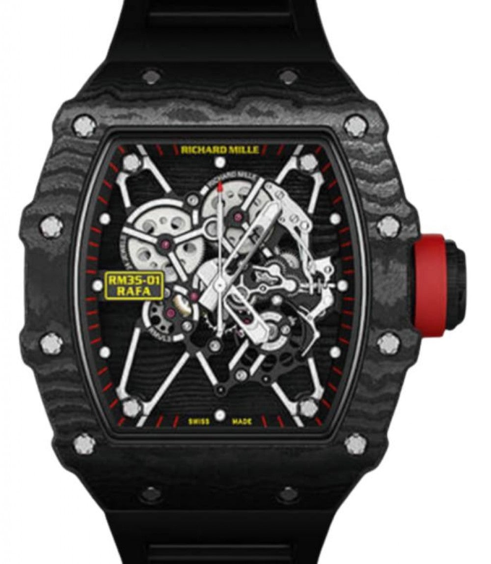 Pre-owned Richard Mille "Rafael Nadal" Black — GLJ-RM35-01